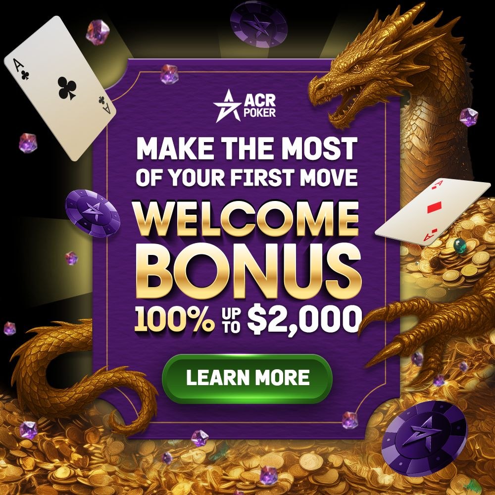 ACR Poker Welcome Bonus